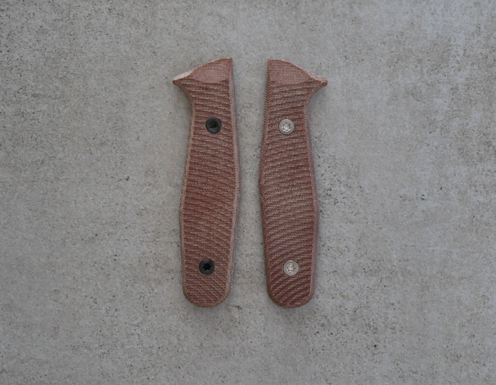 Kremer Werkzeuge AK2 custom Scales Linen Micarta natural