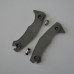 GMF1 scales green Micarta raindrop pattern