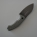GMF1 scales green Micarta raindrop pattern