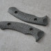 GMF1-XL Griffschalen Burlap Micarta