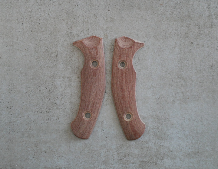 GMF1-XL Griffschalen Leinen Micarta