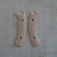 GMF1-XL Griffschalen Leinen Micarta Pattern