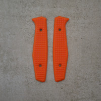 AK1 Griffschale Orange G10 Golfball Muster